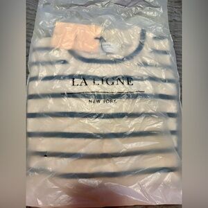 LA LIGNE Cream and Black Antoine Sweater